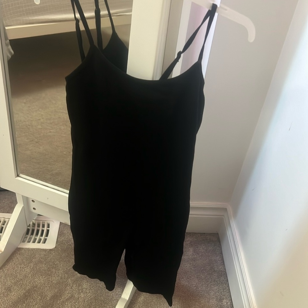 Urban Planet Black Strap Jumpsuit